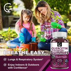 GORNVB Quercetin with Bromelain daily-dose bottle communicates reliable routine.