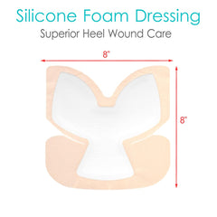 GoToHere bed sore prevention dressing cushions heel and ankle areas