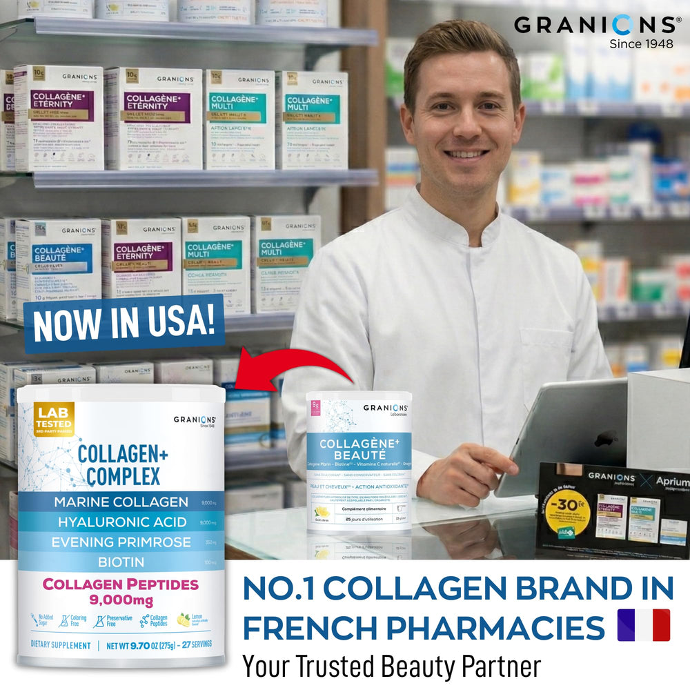 Granions CGMP facility seal communicates safety and quality standard