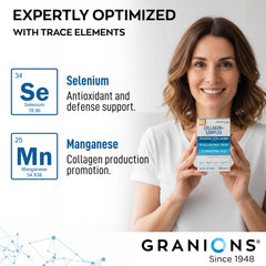 Granions sealed blister packaging emphasizing freshness for daily use