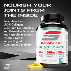 Granite Joint Care curcumin tablets for daily joint comfort