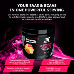 Granite Supplements athlete drinking during workout uses EAAs for performance support.