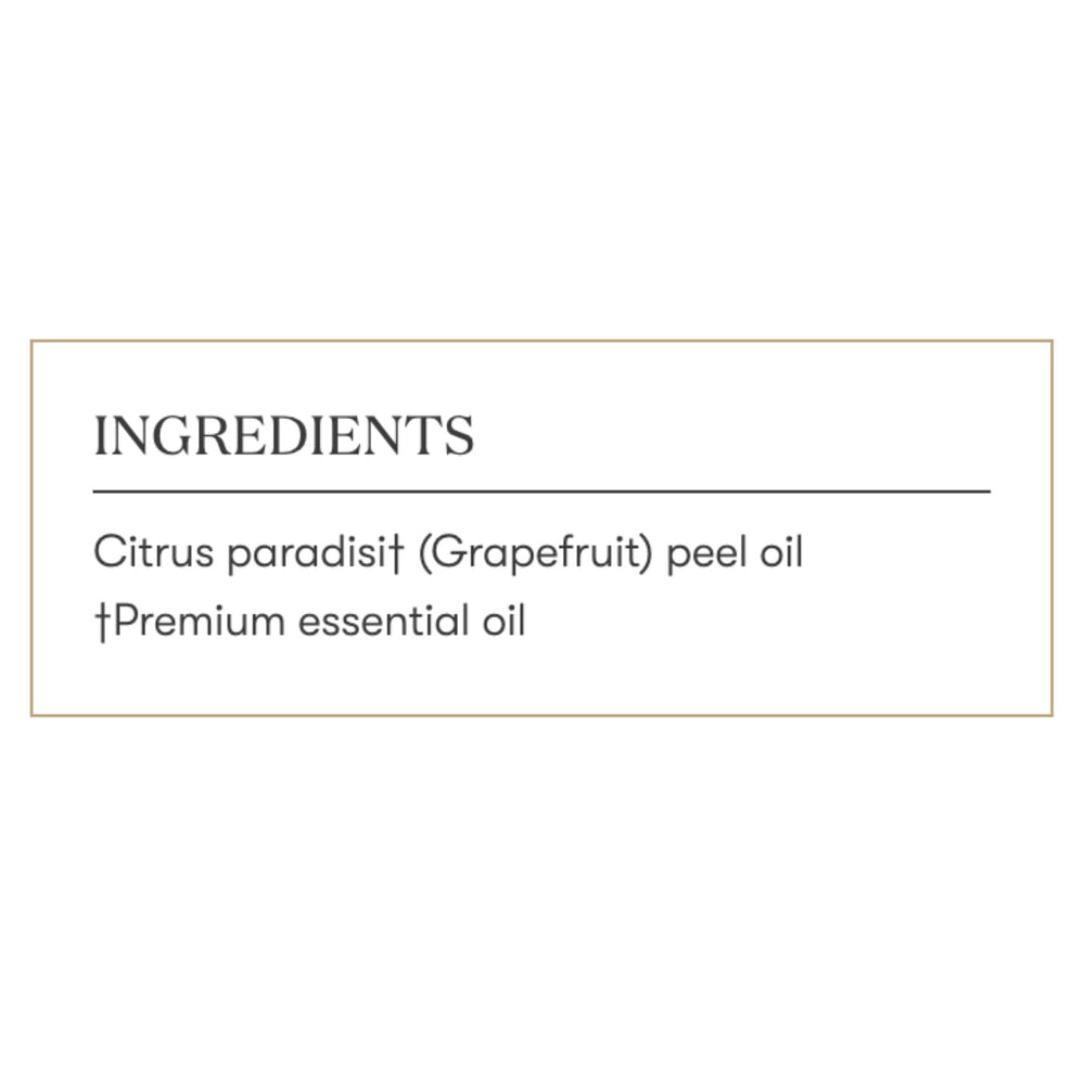 Grapefruit 15ml natural air freshener in a living space.