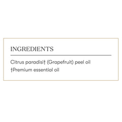 Grapefruit 15ml natural air freshener in a living space.