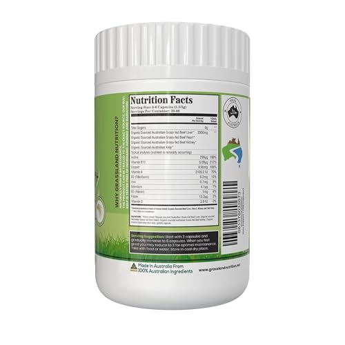 Grassland Nutrition Male Support liver image showing organ blend for energy