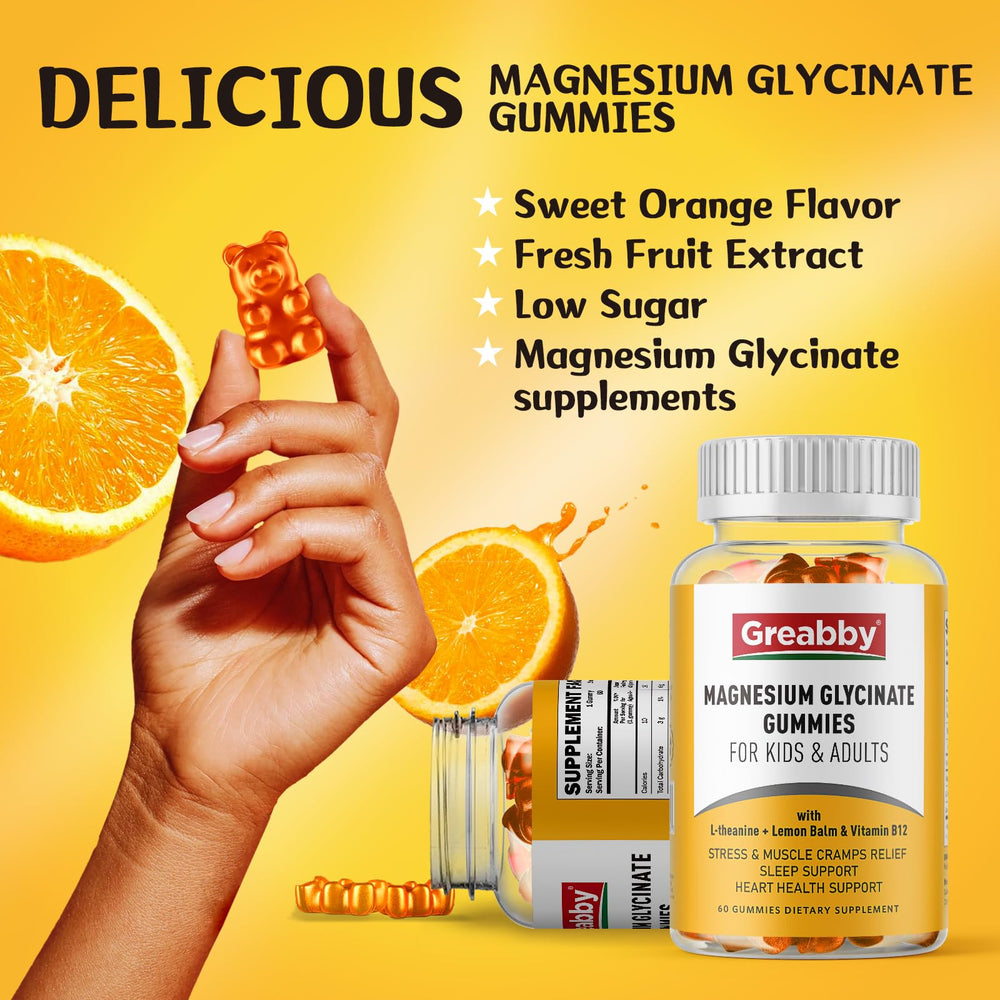 GREABBY gummies manufactured with vegan ingredients for a clean label.