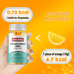 GREABBY Potassium Gummies daily-use routine for energy support.