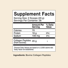 Great Lakes Wellness collagen peptides powder in smoothie for protein boost