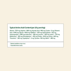 Great Lakes Wellness collagen powder back label notes hydrolyzed form for easy assimilation.