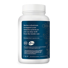 Great Lakes Wellness colostrum capsules ready for easy daily use.