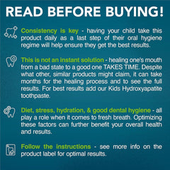 Great Oral Health dental probiotics blend packaging and clinical research.