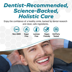 Great Oral Health mouthwash concentrate bottle for long-lasting breath