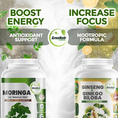 GreeNatr capsules close-up highlighting easy daily dosing and convenience.
