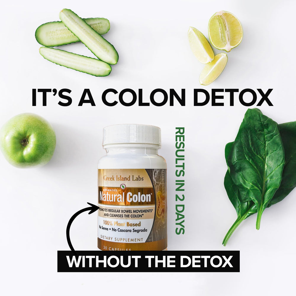 Greek Island Labs capsules closeup, plant-based formula with probiotics and enzymes for gut balance