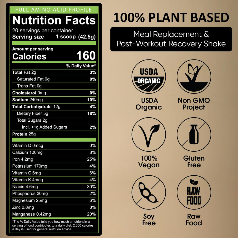 Green Regimen Elite dairy-free gluten-free packaging on shelf