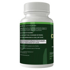 Green Valley Naturals ComfortPro capsules with zinc promoting regularity.