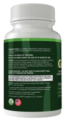Green Valley Naturals Genesis vegetarian capsules label showing ingredient transparency.