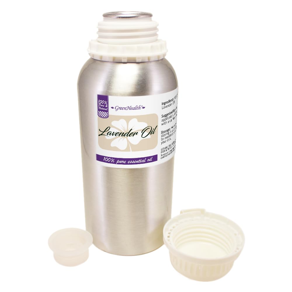 GreenHealth lavender oil diffuser blend for relaxing aromatherapy sessions.