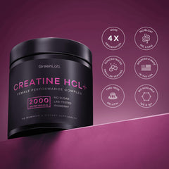 GreenLab Creatine HCL+ gummies opened, showing chewy texture and natural aroma