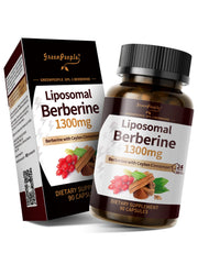GREENPEOPLE liposomal berberine HCL bottle ready for daily energy and balance.