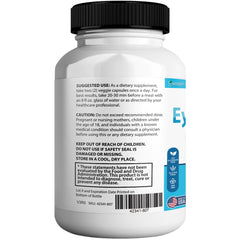 Greenvify EyeGenics Max Vision label detailing ingredients and GMP quality.
