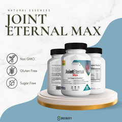Made in USA badge on GREENVIFY Joint Eternal Max packaging