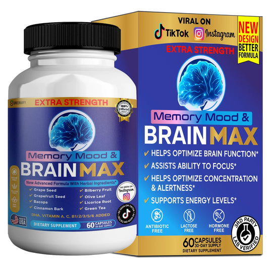 GREENVIFY Memory bottle with DHA supports daily cognitive focus.