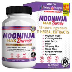 GreenVIFY Mooninja Max Burner bottle showcases all-natural, vegan-friendly formula for daily wellness