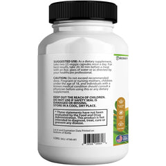 GREENVIFY Moringa Magic Max gluten free and sugar free badge signaling a clean diet.