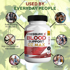 GREENVIFY Pressure X OZ Max package highlights high-strength option for heart-friendly routines.