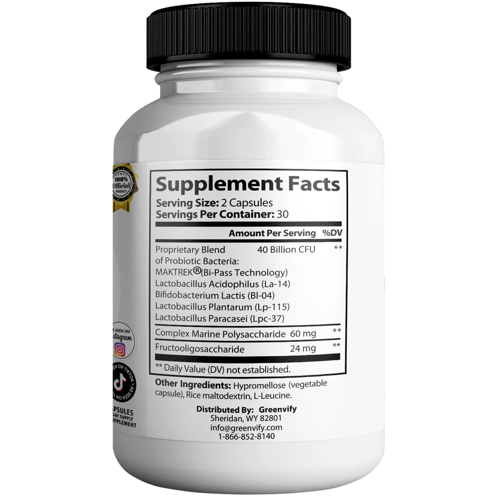 Prime Max Biome capsules ready for daily probiotic intake.