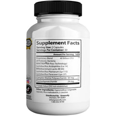 Prime Max Biome capsules ready for daily probiotic intake.