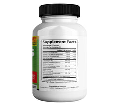 GREENVIFY Tonic Greens Max turmeric capsules displaying rich anti-inflammatory blend
