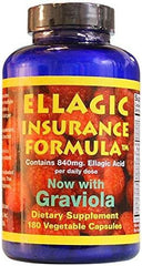 Greenwood Ellagic Formula with Graviola bottle supports daily wellness routine.