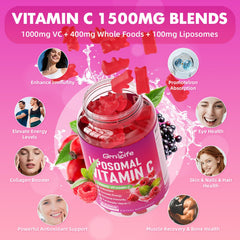 GrnLife collagen-support gummies show chewy texture and berry flavor
