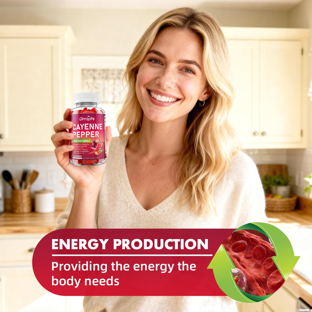 GrnLife hawthorn CoQ10 ingredients showcasing a daily vitality blend.