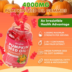 GrnLife ingredients panel features pumpkin seed oil and saw palmetto