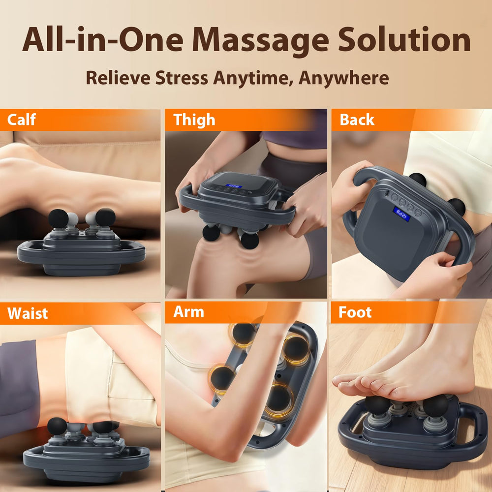 Grnpeak travel case keeps the massage gun organized on trips.