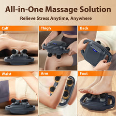 Grnpeak travel case keeps the massage gun organized on trips.