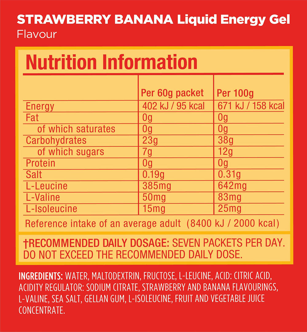 GU Energy Liquid Energy Gel vegan gluten-free dairy-free nutrition