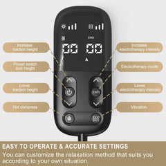 Guganas lumbar support device battery lasts about 90 minutes.