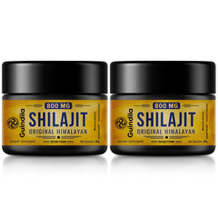 Guindila shilajit resin bottle showing 800mg potency for daily energy