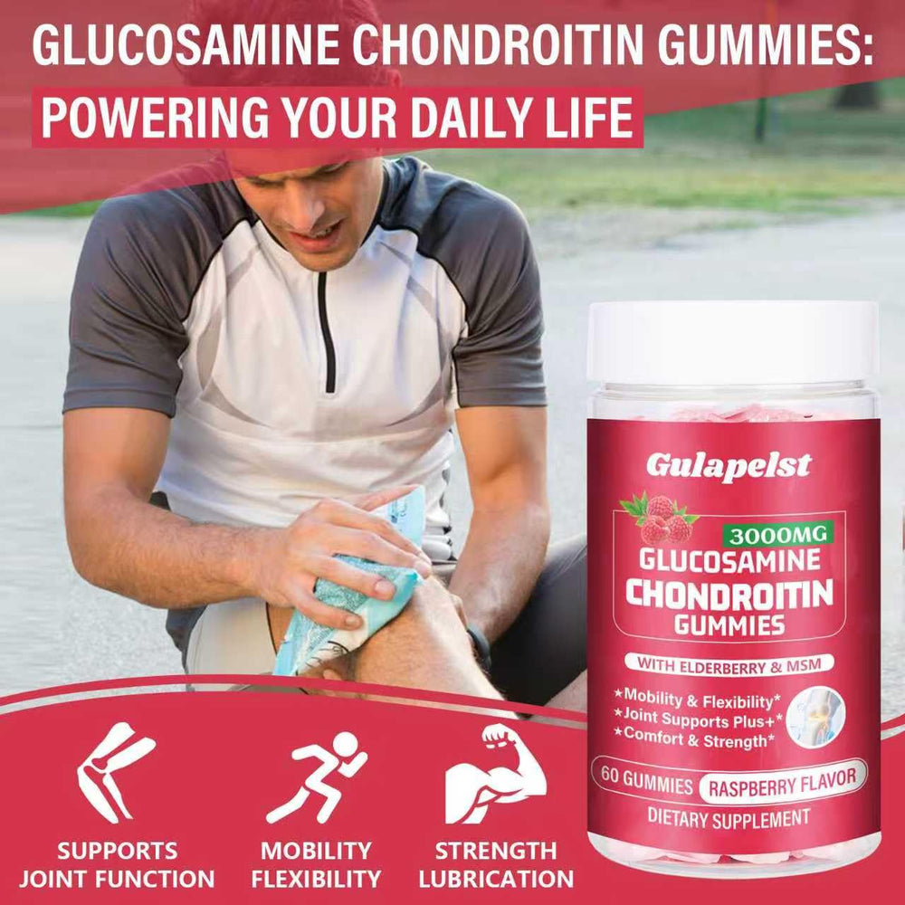 Gulapelst ingredients panel lists key joints and antioxidant compounds.
