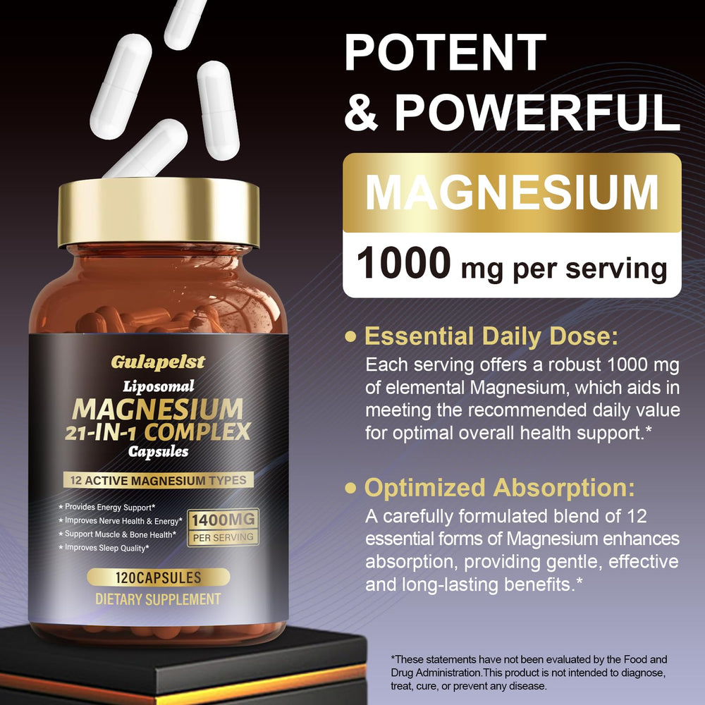 Gulapelst blend of ashwagandha and CoQ10 for balanced energy and calm
