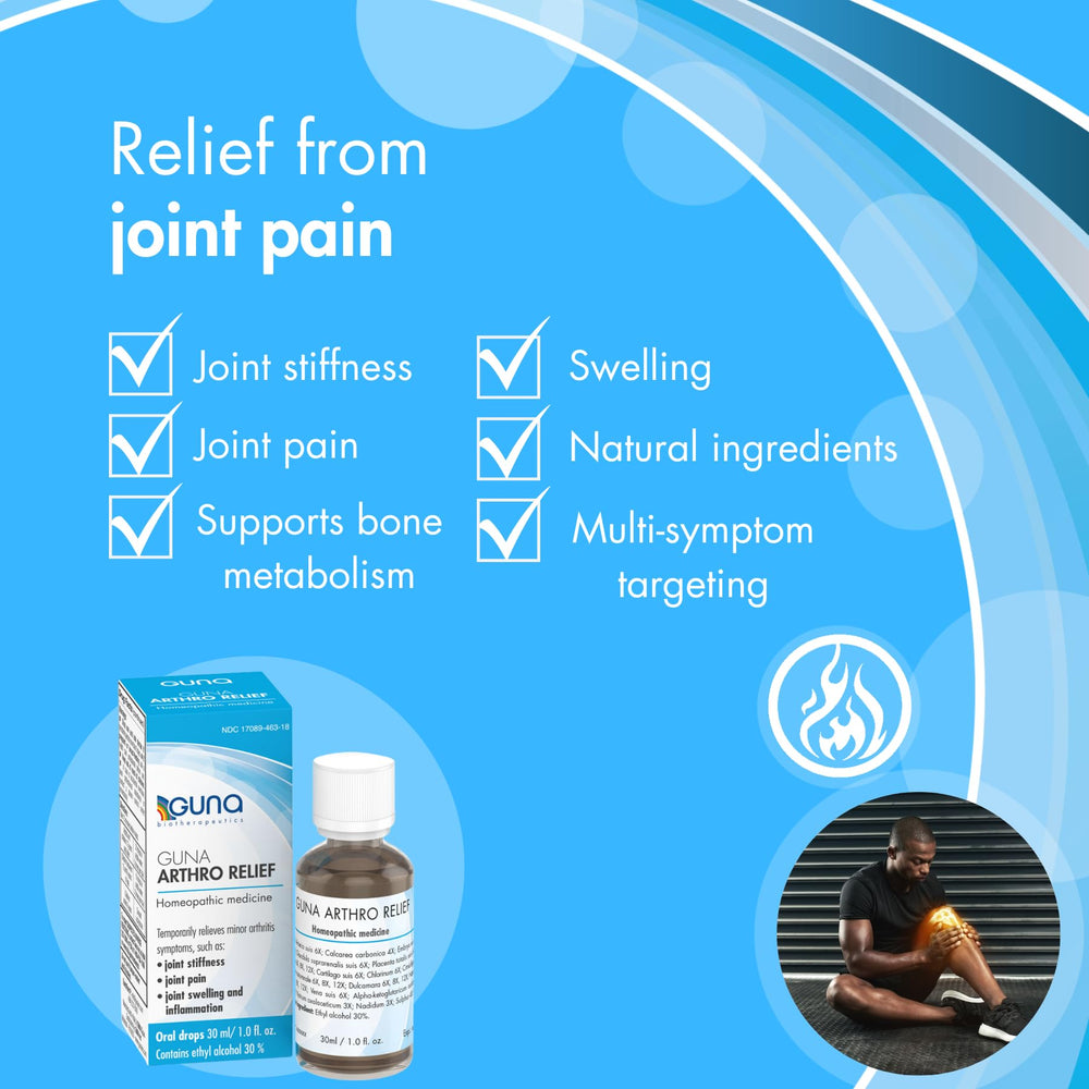 Guna Arthro Relief packaging box ready for everyday use.