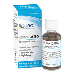 GUNA Osteo bottle on counter for convenient daily use