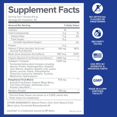 Vitamin C-rich powder from Gundry MD Phyto Collagen Complex supports everyday routines.