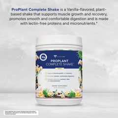 Stirred Gundry MD Pro Plant Complete Shake into a glass for a smooth, fiber-forward experience.