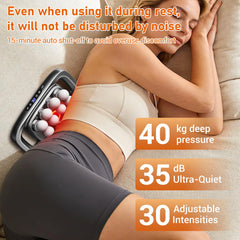 Gurui Neck Massager in detailed view with an ergonomic grip.