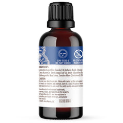 GuruNanda Calming Sleep large amber bottle supports daily use.